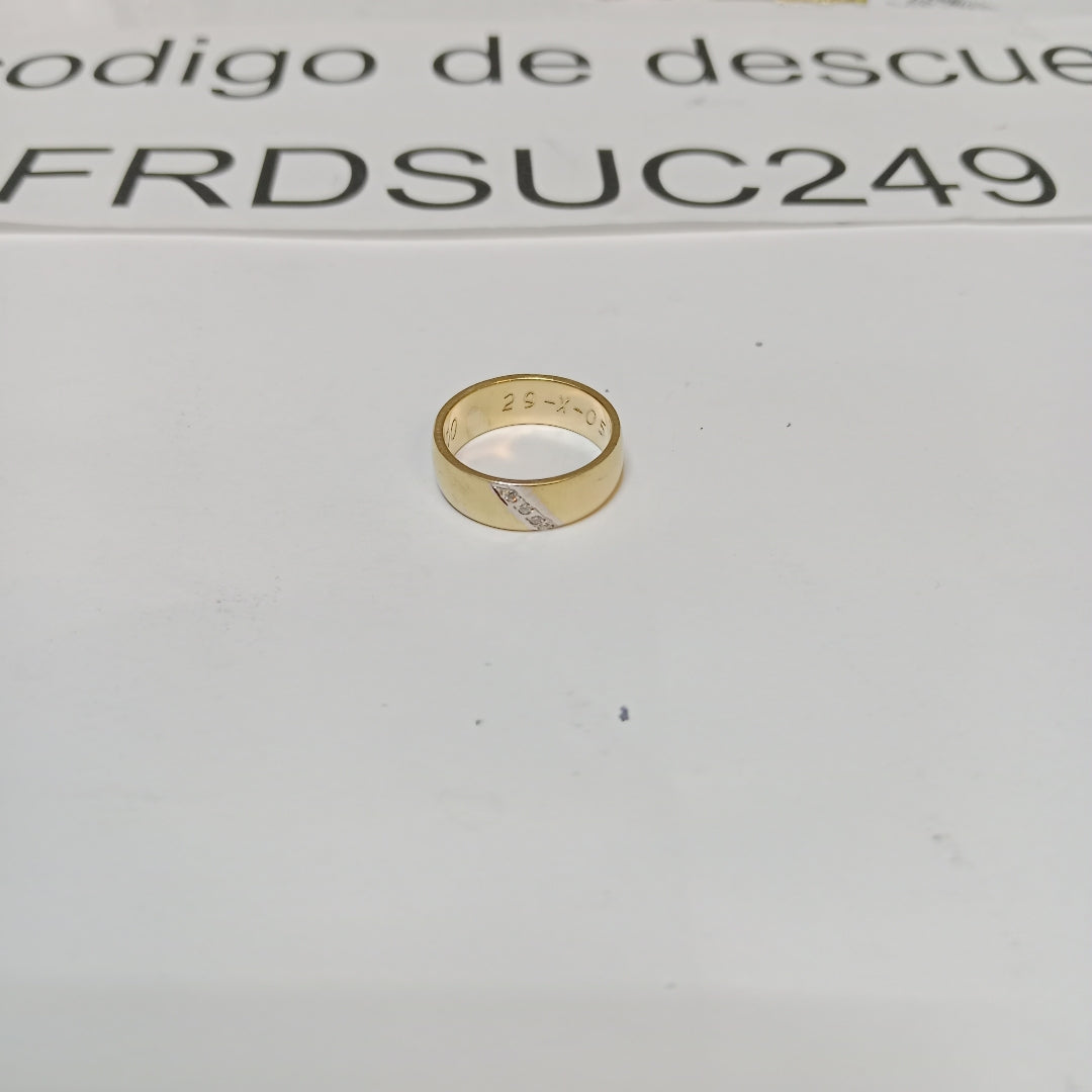 ARGOLLA ORO 14 K 5.7 GRMS (SEMINUEVO)