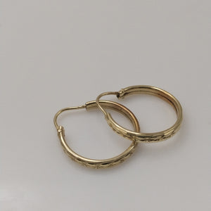 ARRACADAS PAR ORO 14 K 1.2 GRMS (SEMINUEVO)