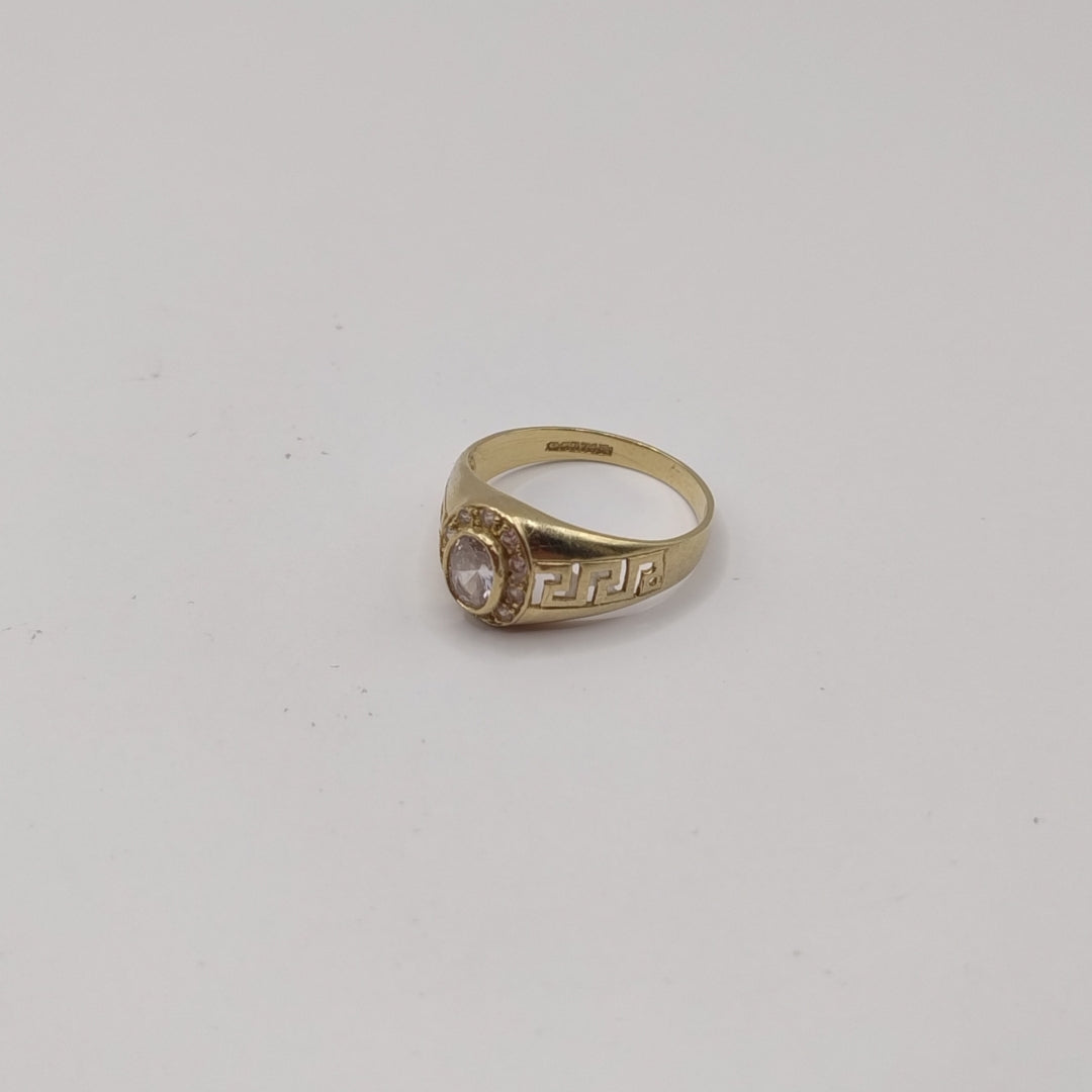 ANILLO ORO 10 K 3.7 GRMS (SEMINUEVO)