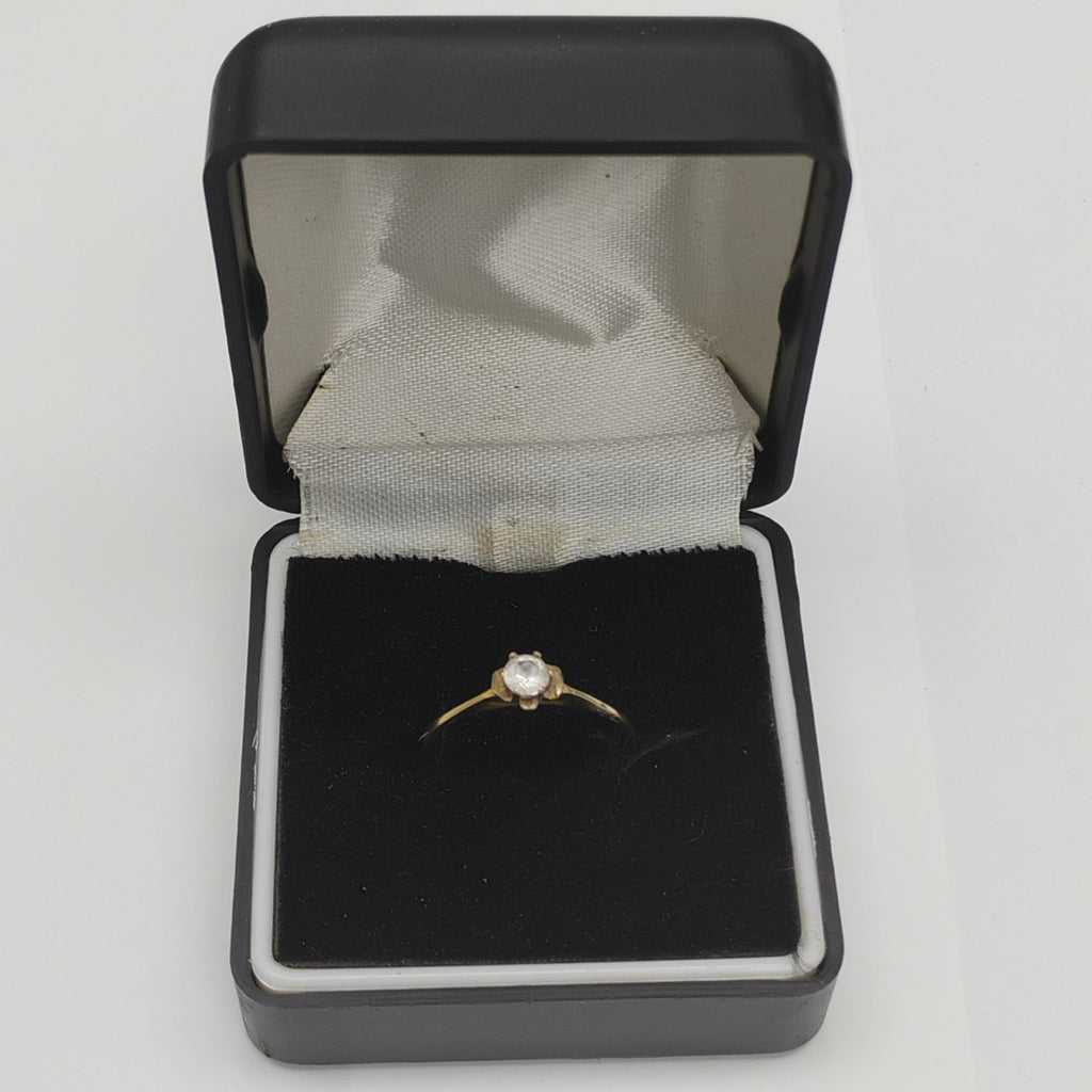 SOLITARIO ORO 14 K 1.3 GRMS (SEMINUEVO)