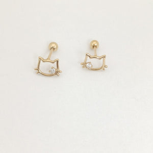 BROQUELES PAR ORO 14 K 0.7 GRMS (SEMINUEVO)