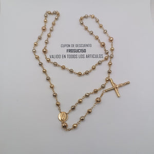 ROSARIO ORO COMBINADO 14 K 20,30 GRMS (SEMINUEVO)