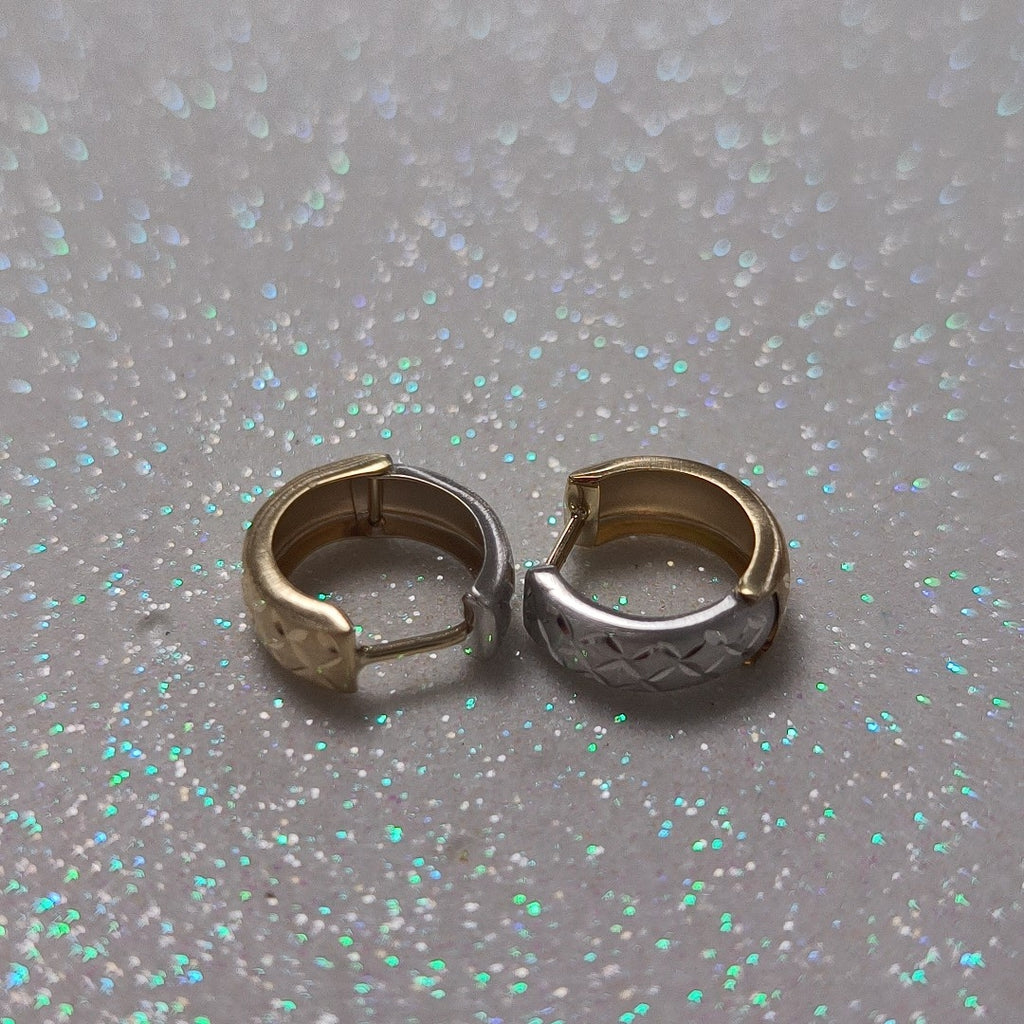 ARRACADAS PAR ORO 14 K 1.2 GRMS (SEMINUEVO)