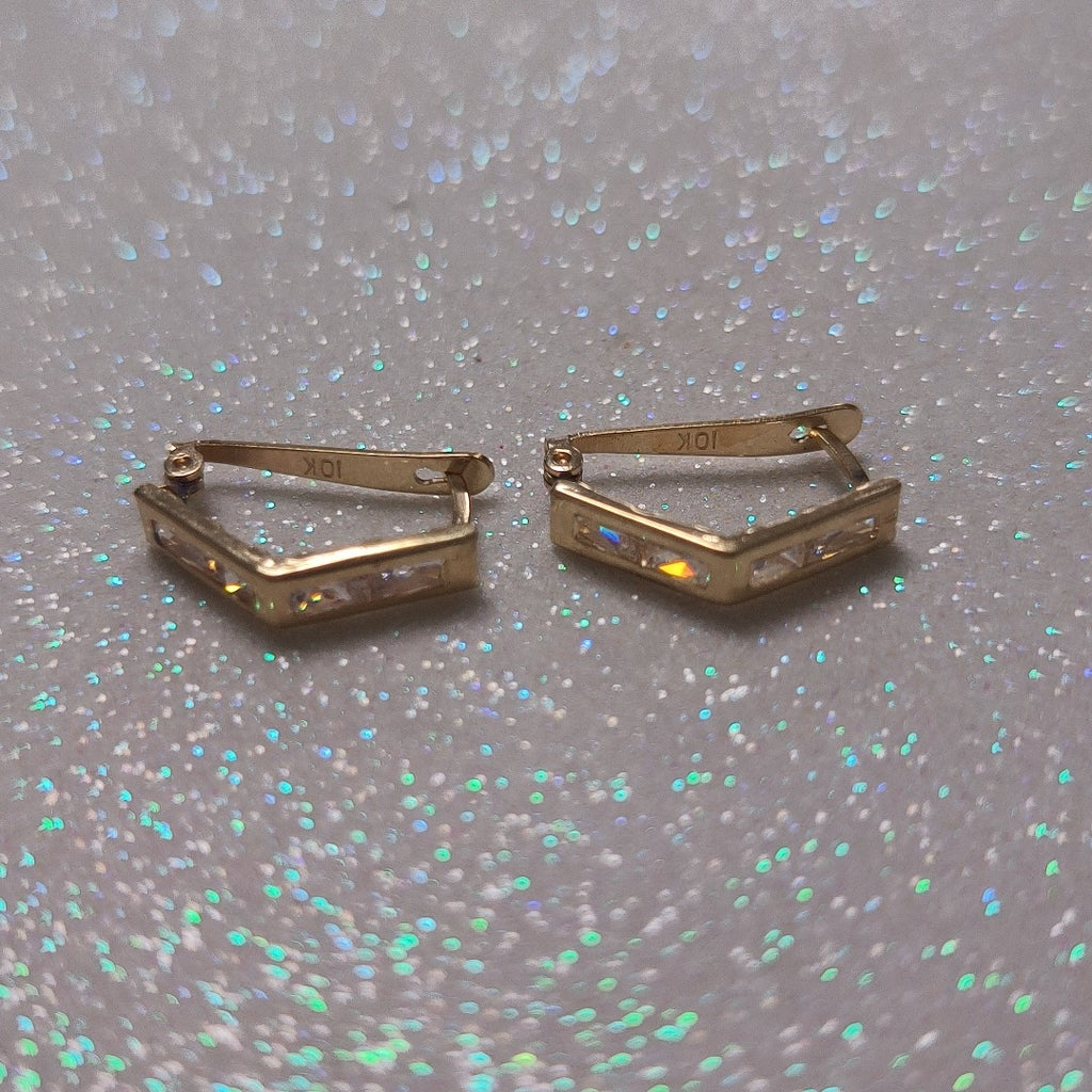 ARRACADAS PAR ORO 10 K 1,70 GRMS (SEMINUEVO)