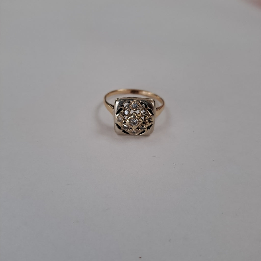 ANILLO ORO 14 K 3,10 GRMS (SEMINUEVO)