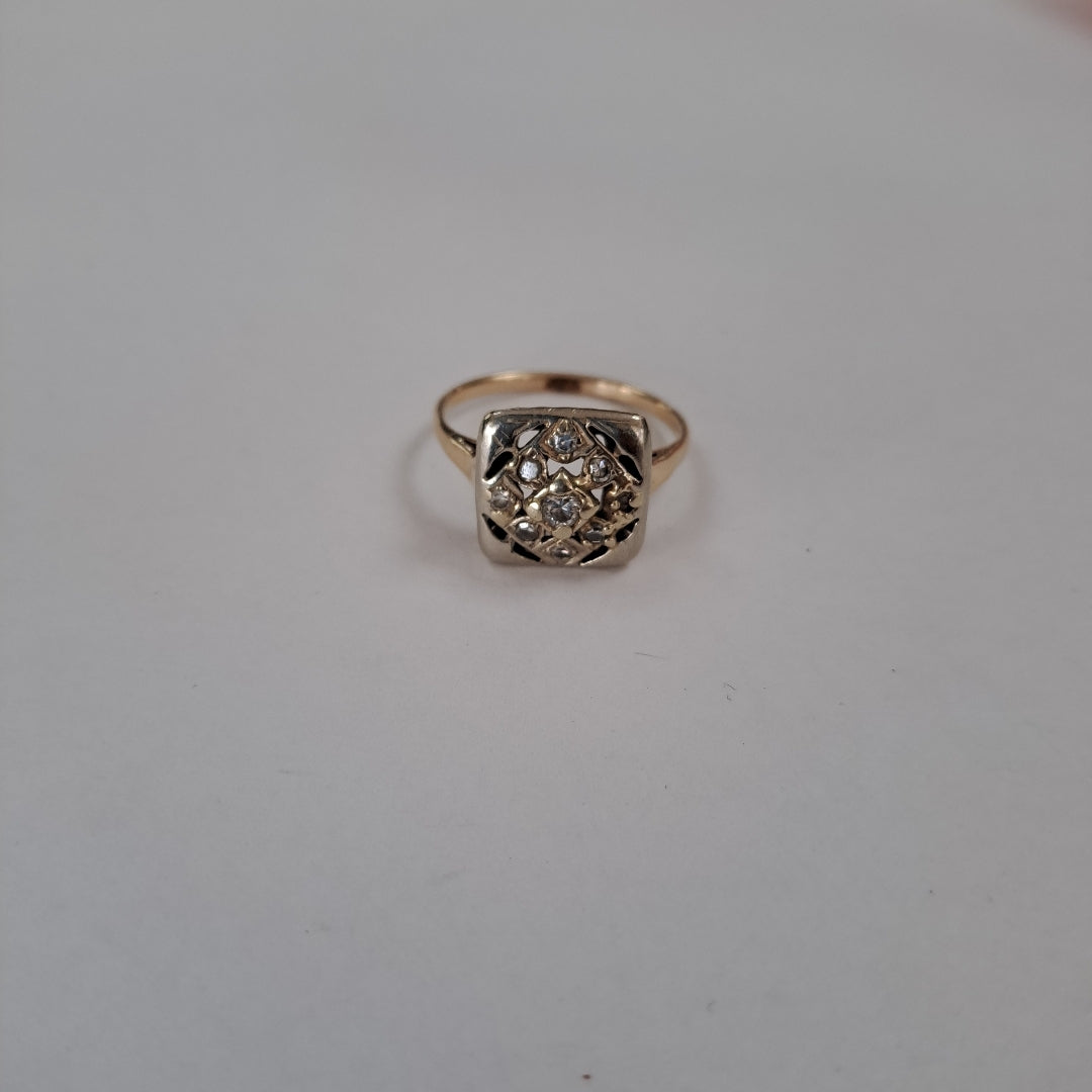 ANILLO ORO 14 K 3,10 GRMS (SEMINUEVO)