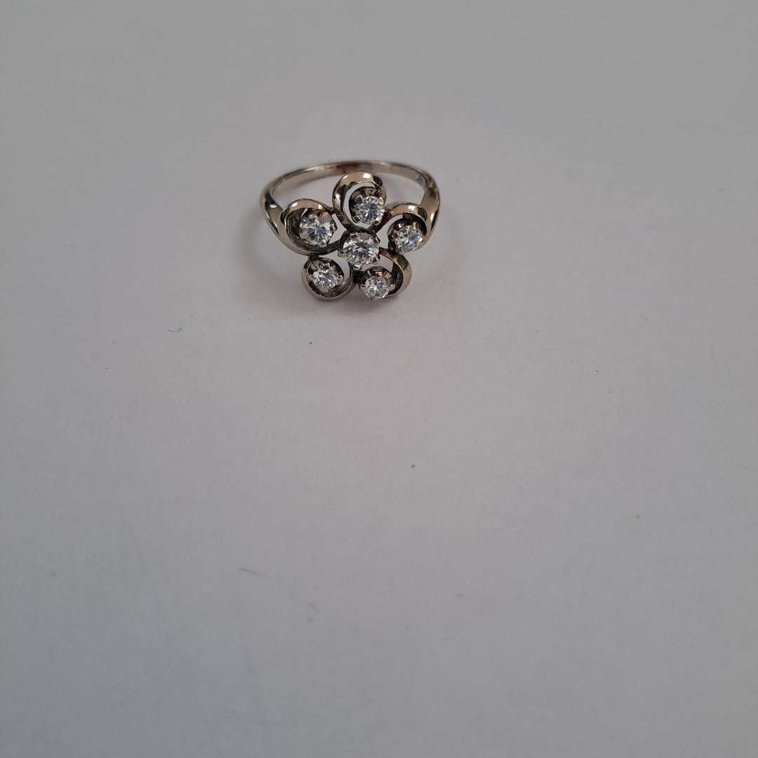 ANILLITO ORO BLANCO 14 K 3,10 GRMS (SEMINUEVO)