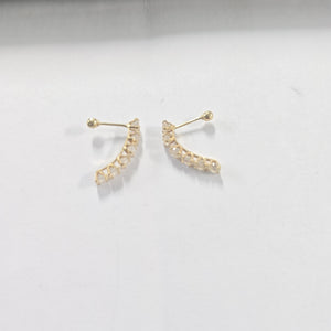 ARETES PAR ORO 10 K 0.8 GRMS (SEMINUEVO)