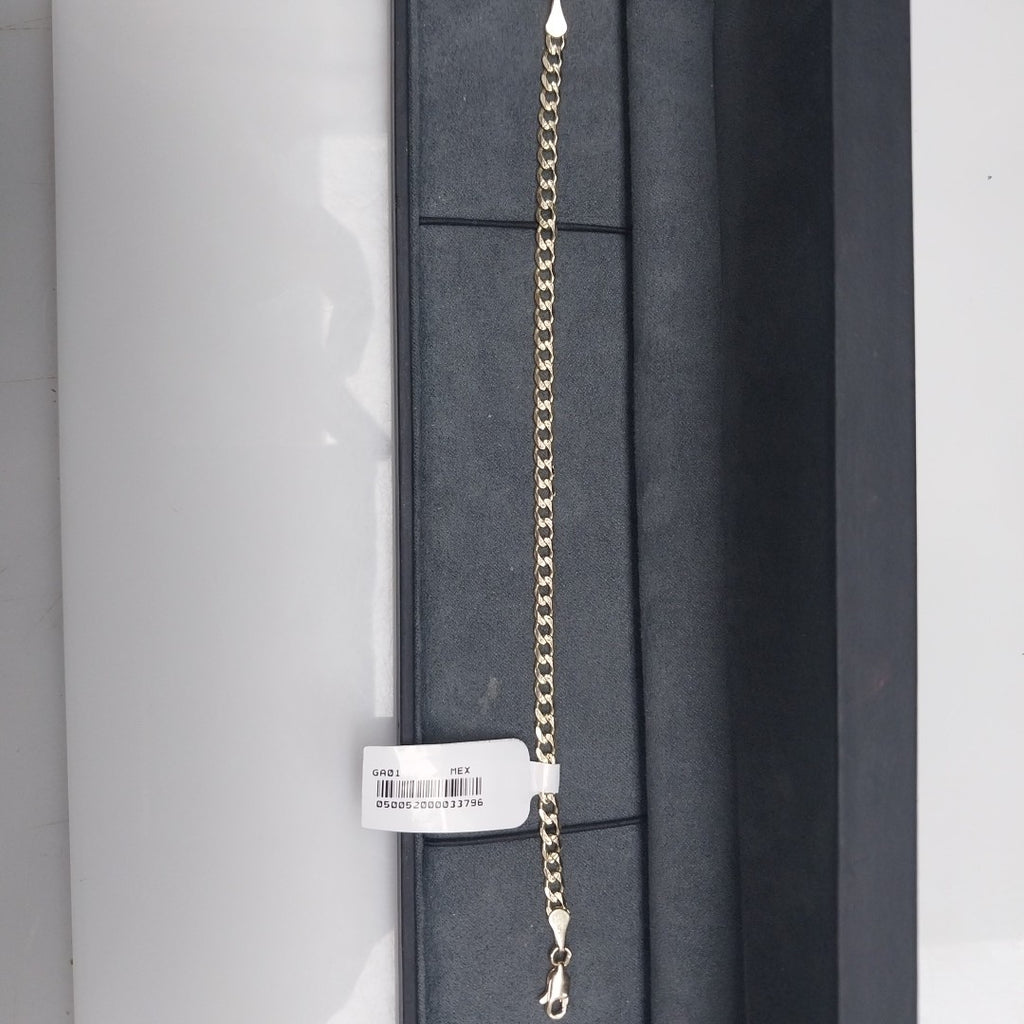 PULSERAS BARBADA ORO 14K 18 CM 4.6 GR (NUEVO)