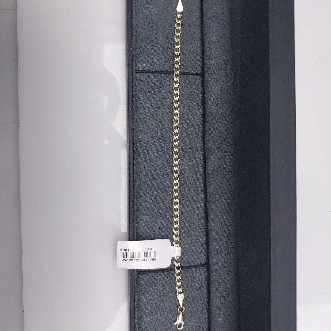PULSERAS BARBADA ORO 14K 18 CM 4.6 GR (NUEVO)