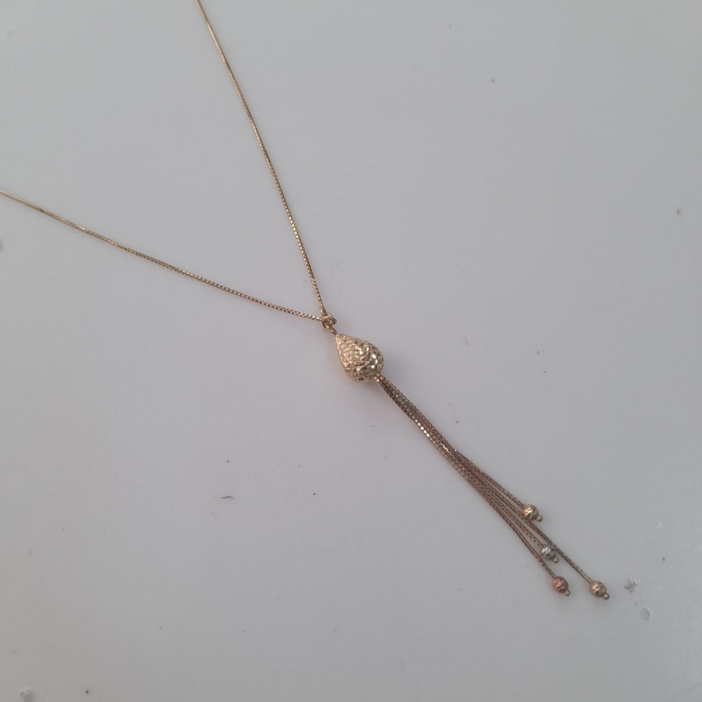 GARGANTILLA ORO 14 K 3.1 GRMS (SEMINUEVO)