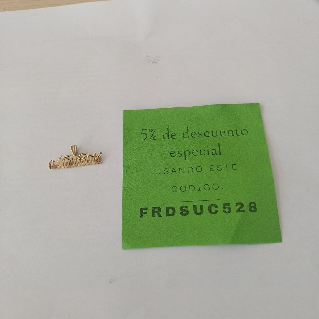 DIJE ORO 14 K 1,30 GRMS (SEMINUEVO)