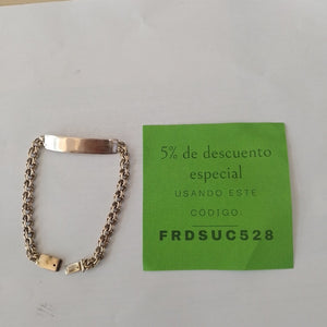 ESCLAVA ORO 8 K 11.8 GRMS (SEMINUEVO)