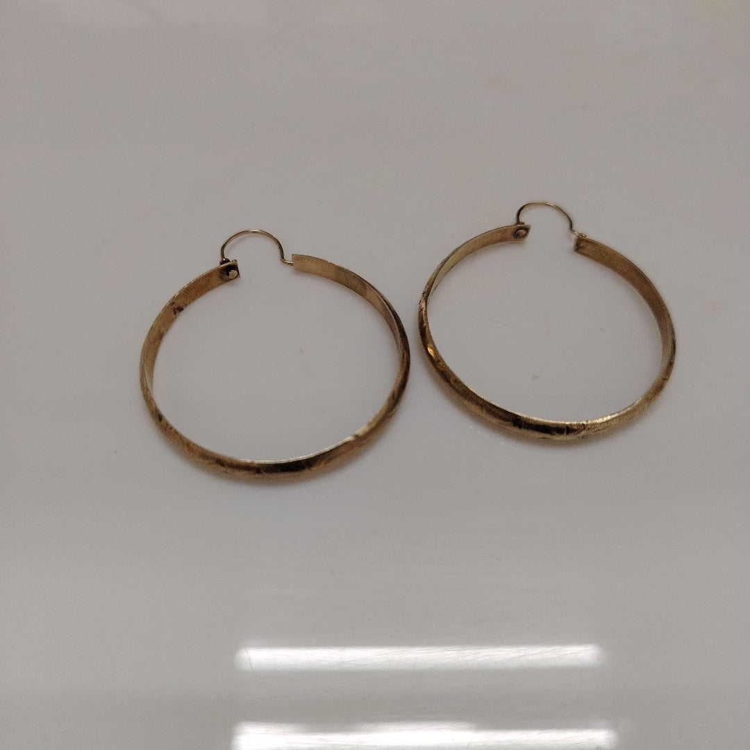 ARRACADAS PAR ORO 10 K 3.4 GRMS (SEMINUEVO)