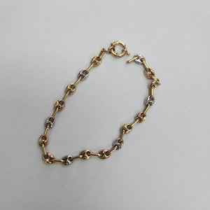 PULSERA ORO 14 K 4.8 GRMS (SEMINUEVO)