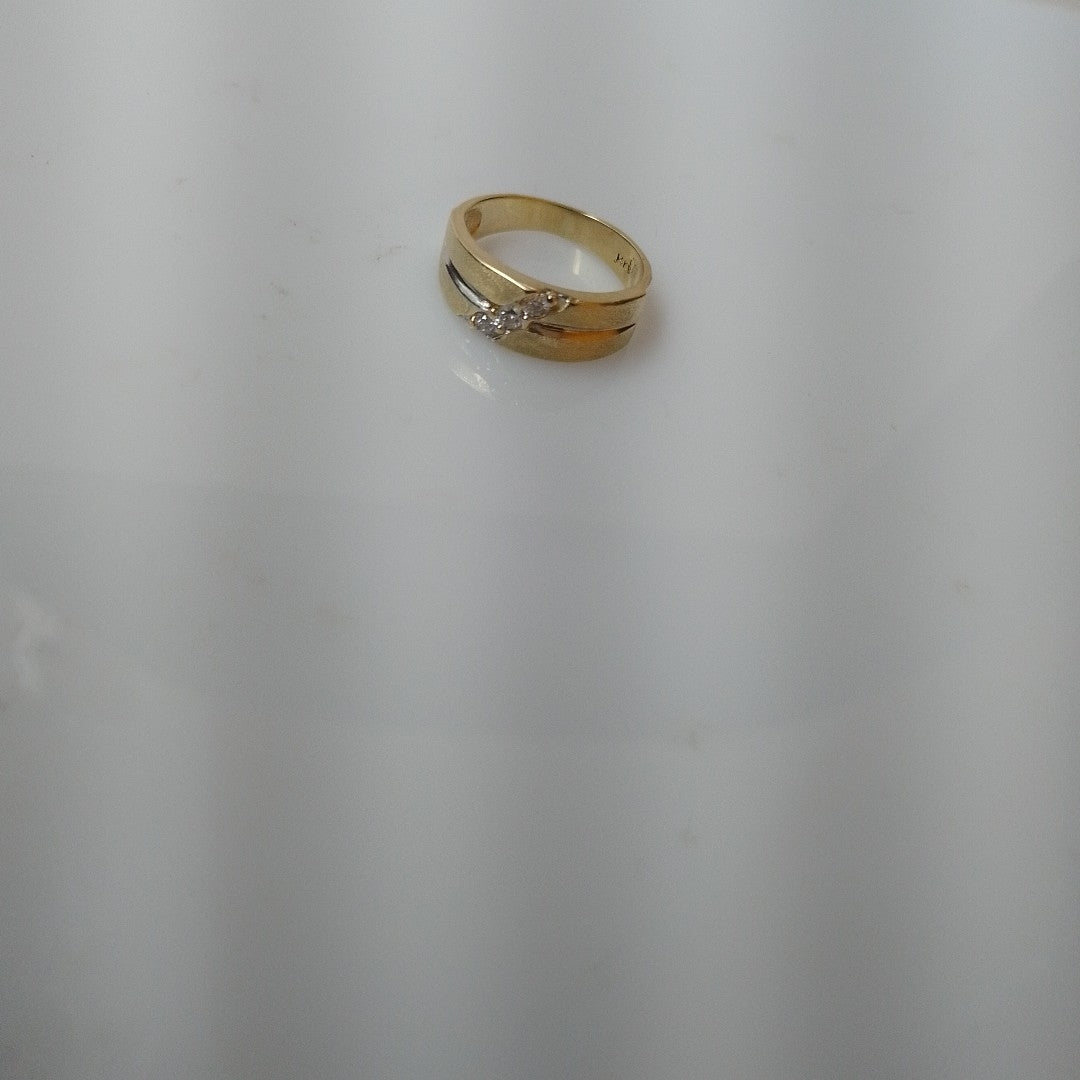 ARGOLLA ORO, RODIADO 14 K 4.8 GRMS (SEMINUEVO)