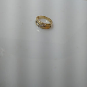 ARGOLLA ORO, RODIADO 14 K 4.8 GRMS (SEMINUEVO)
