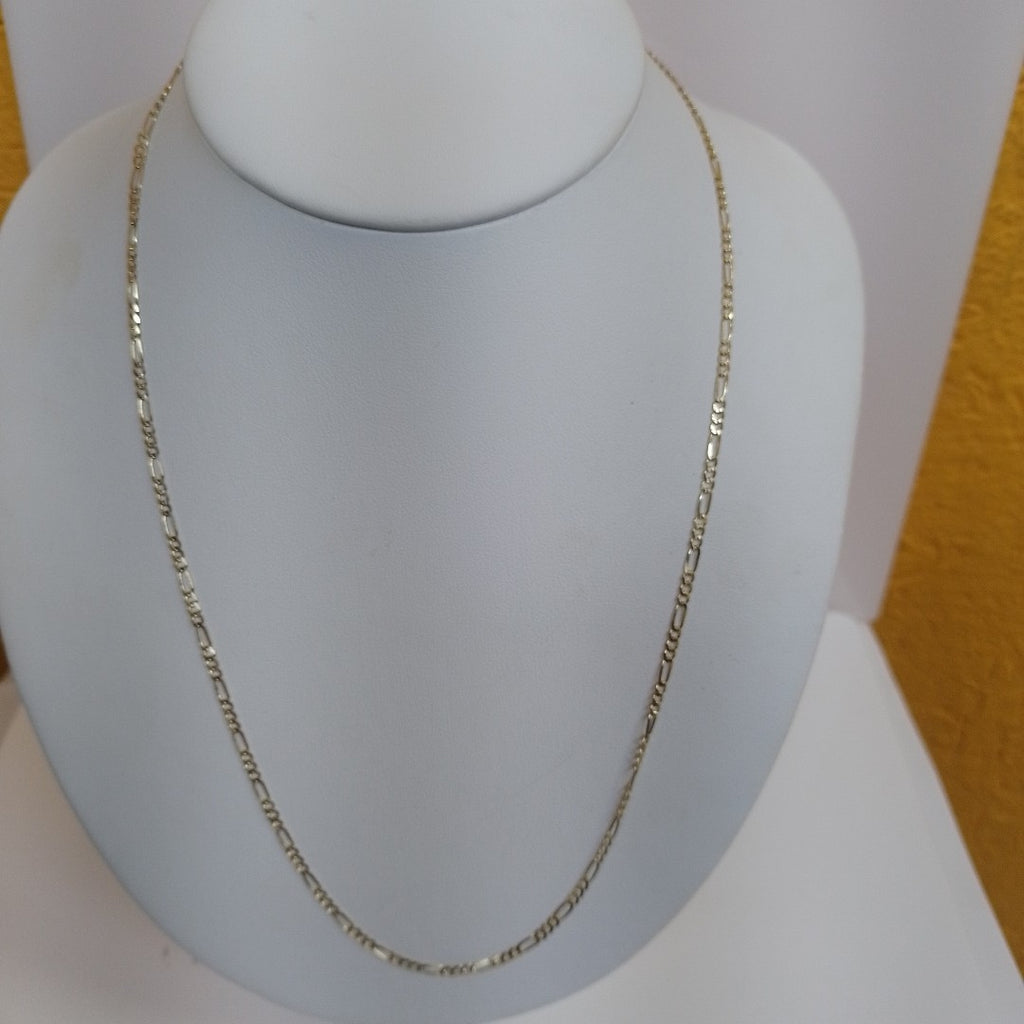 CADENAS 3X1 ORO 14K 55 CM 5 GR (NUEVO)
