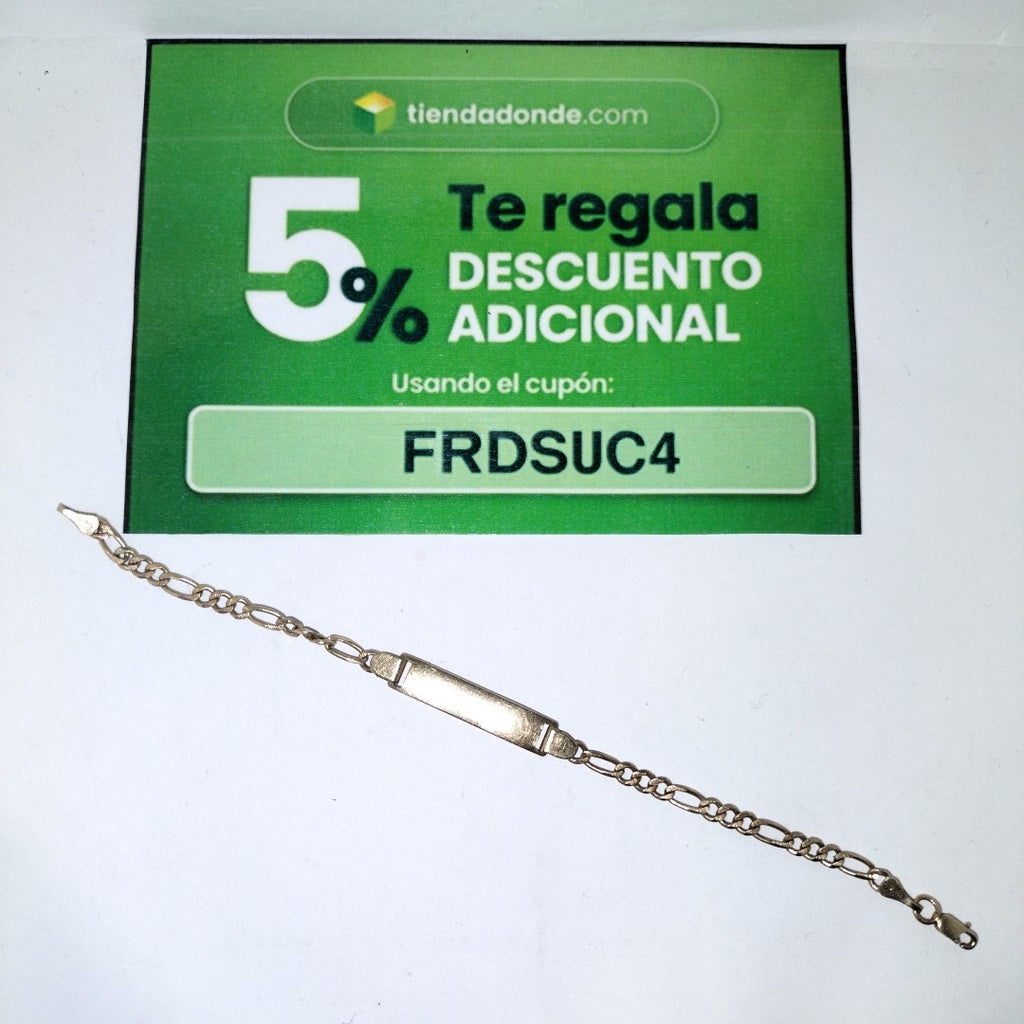 ESCLAVA ORO 10 K 2.8 GRMS (SEMINUEVO)