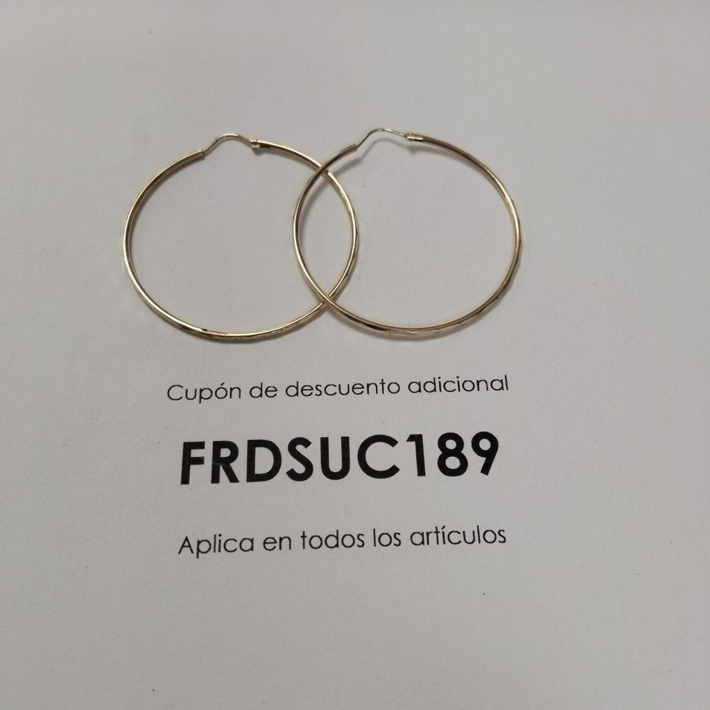 ARRACADAS PAR ORO 10 K 2.2 GRMS (SEMINUEVO)