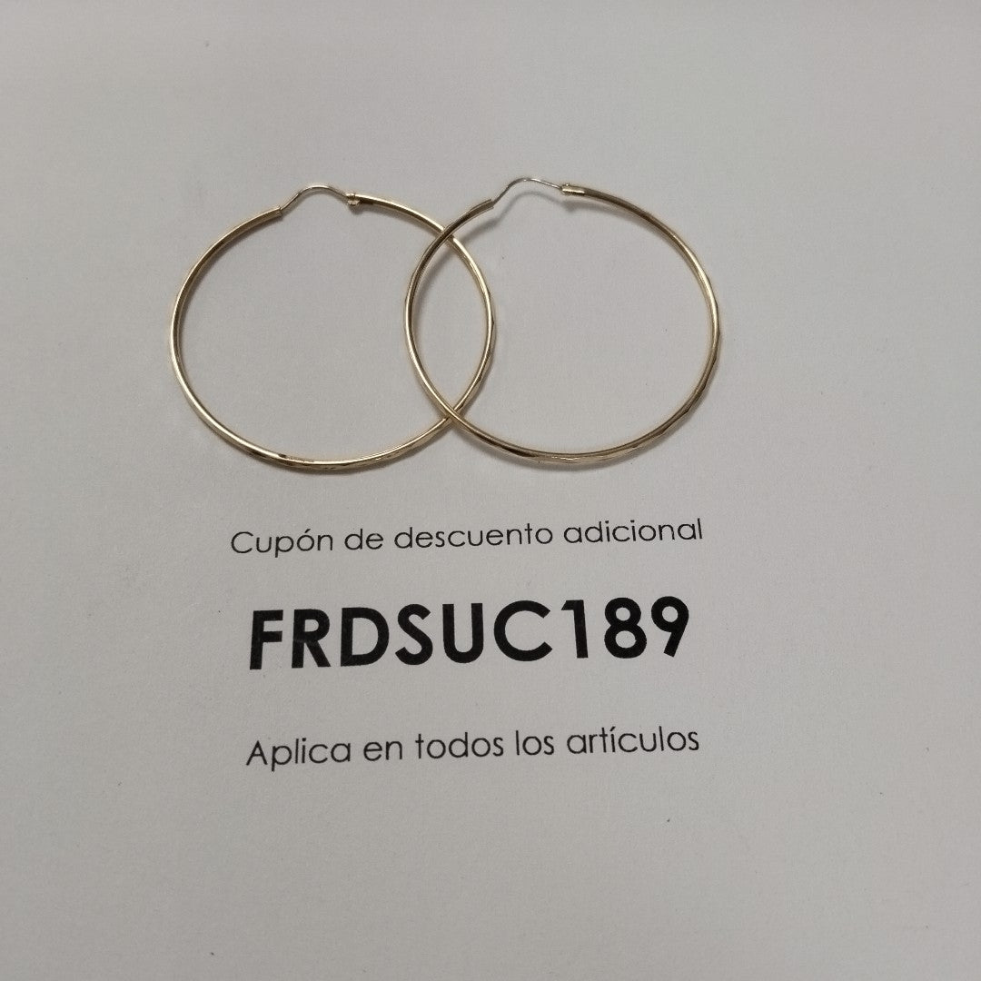 ARRACADAS PAR ORO 10 K 2.2 GRMS (SEMINUEVO)