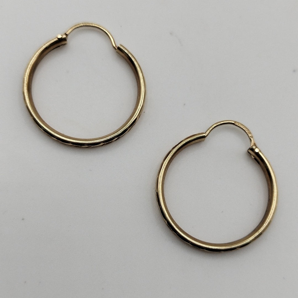ARRACADAS PAR ORO 10 K 1.7 GRMS (SEMINUEVO)