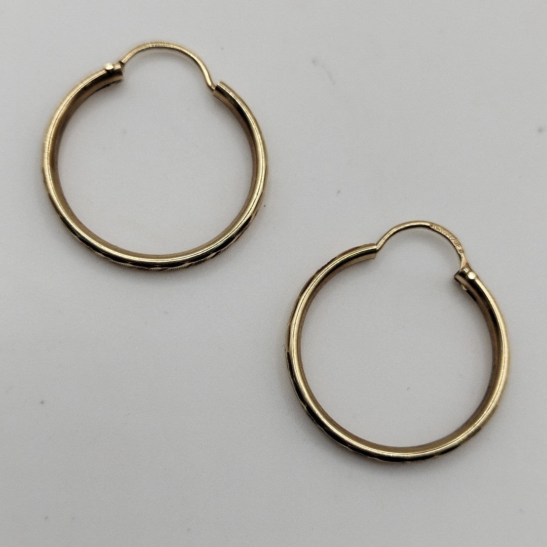 ARRACADAS PAR ORO 10 K 1.7 GRMS (SEMINUEVO)