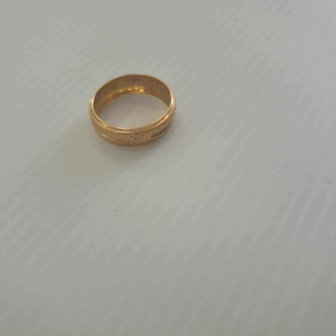 ARGOLLA ORO 10 K 1.8 GRMS (SEMINUEVO)