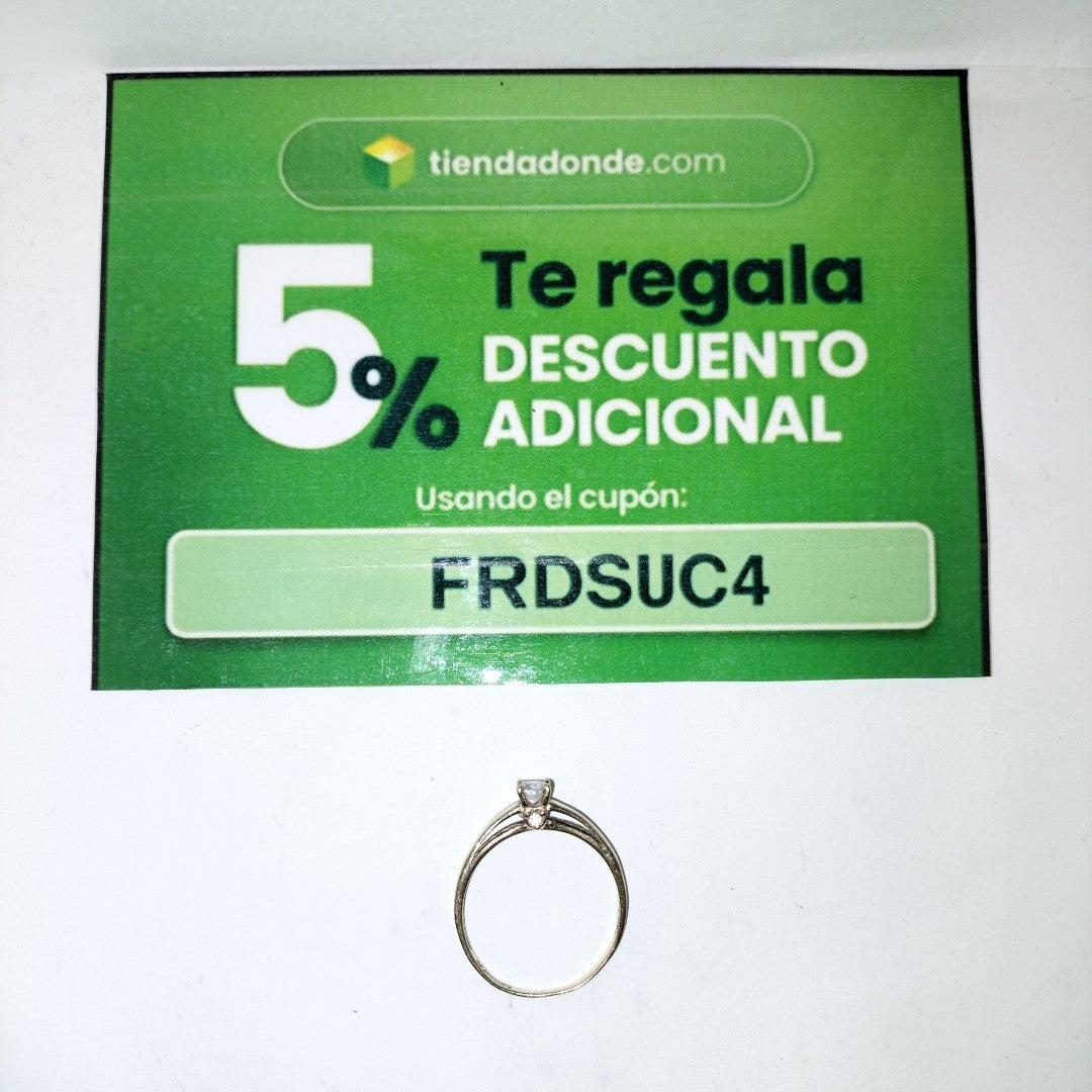 SOLITARIO ORO 10 K 1.2 GRMS (SEMINUEVO)