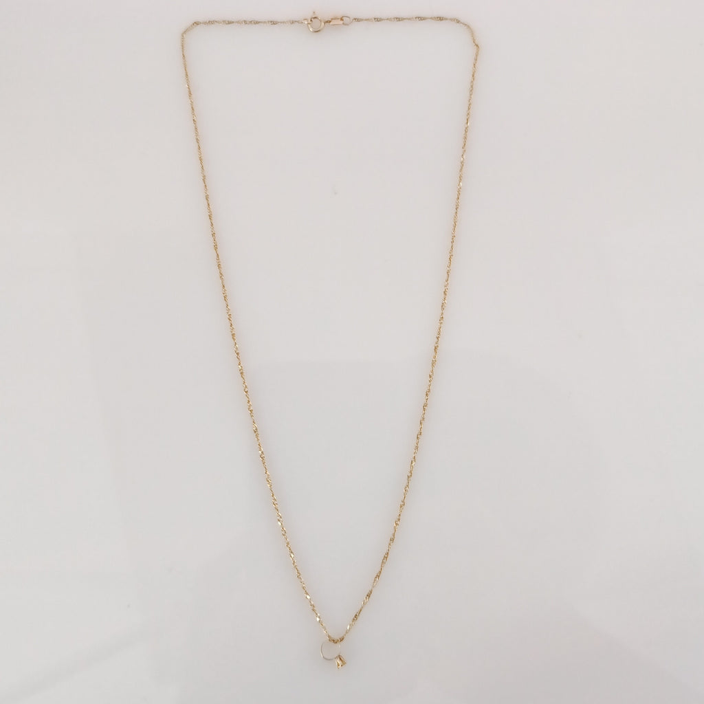 CADENA ORO 14 K 0,90 GRMS (SEMINUEVO)