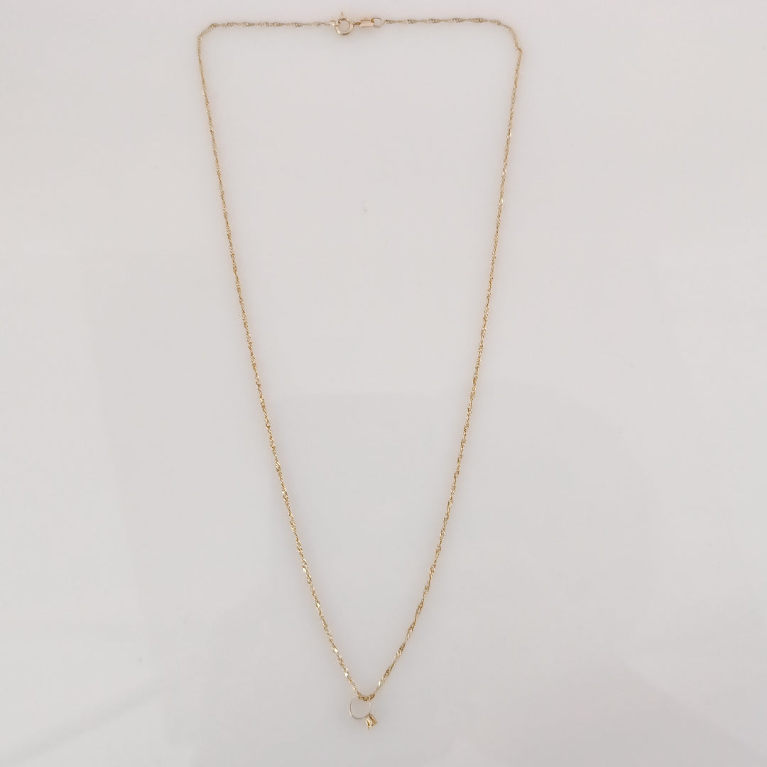CADENA ORO 14 K 0,90 GRMS (SEMINUEVO)