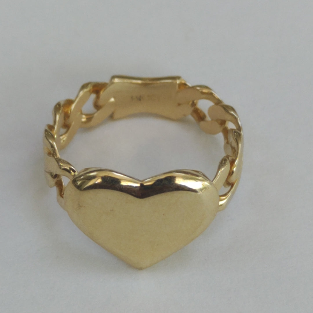 ANILLO ORO 14 K 3.3 GRMS (SEMINUEVO)