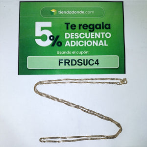 CADENA ORO 14 K 3.2 GRMS (SEMINUEVO)