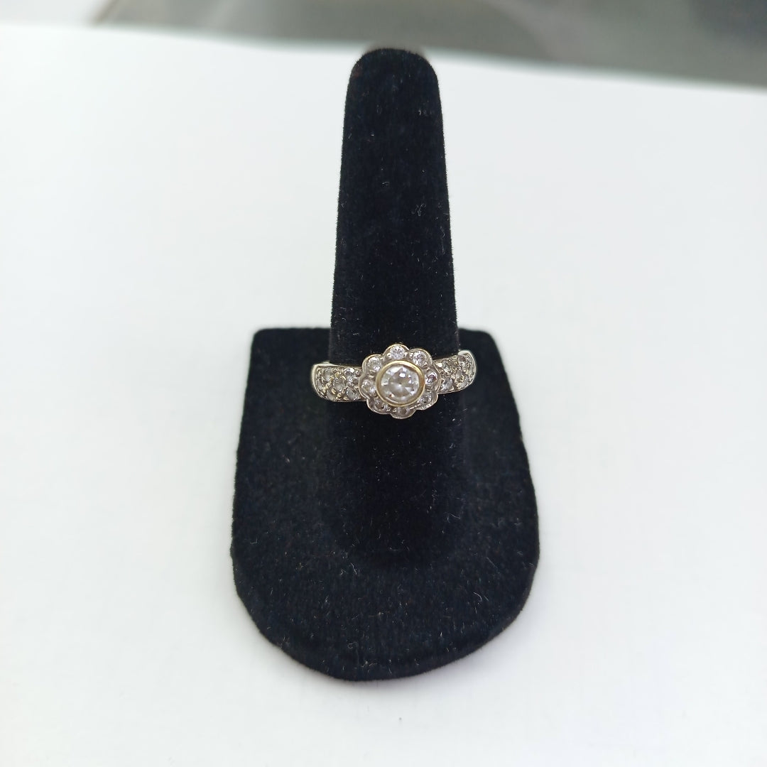 ANILLITO ORO,RODIADO 14 K 4,20 GRMS (SEMINUEVO)