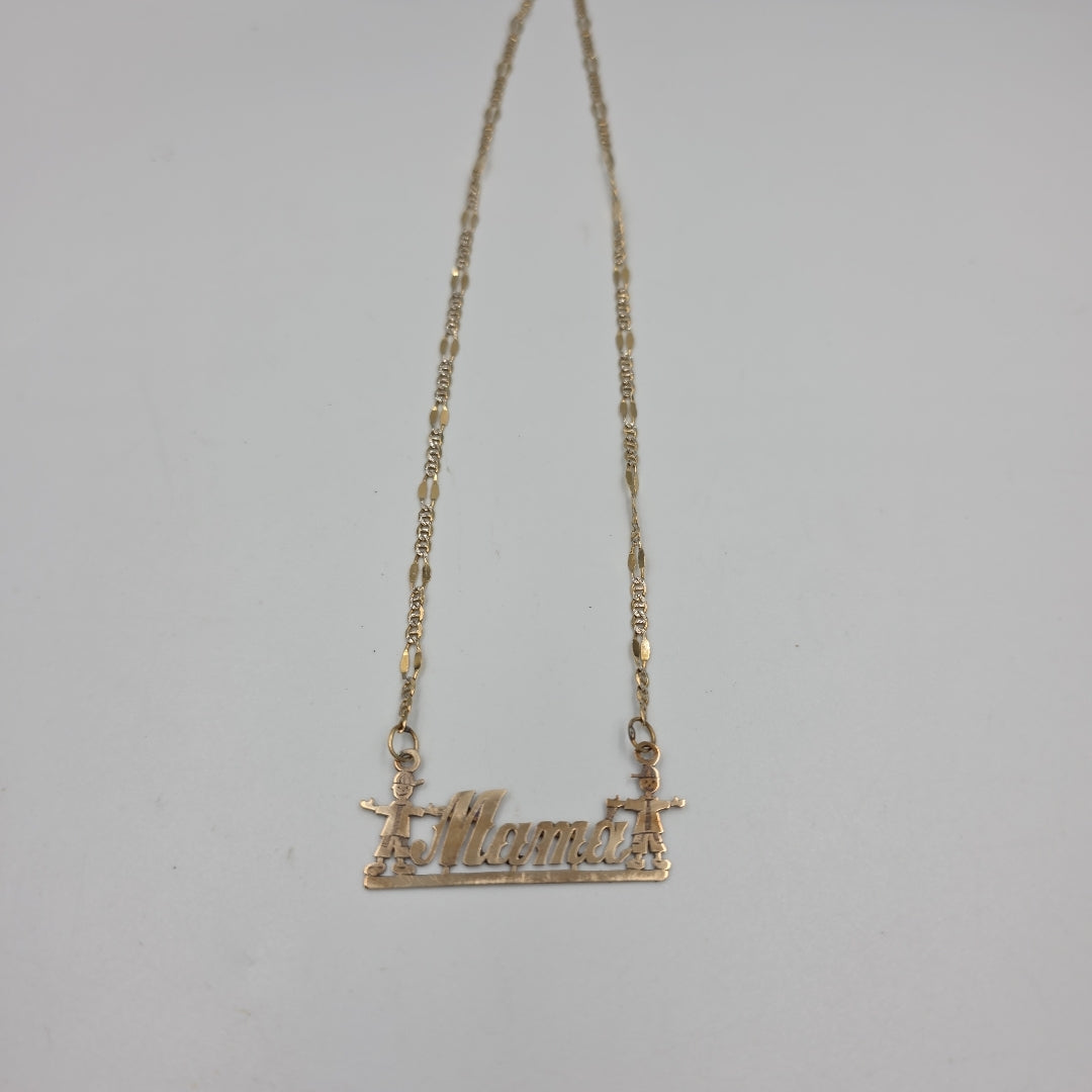 DIJE,GARGANTILLA ORO 14 K 4,50 GRMS (SEMINUEVO)