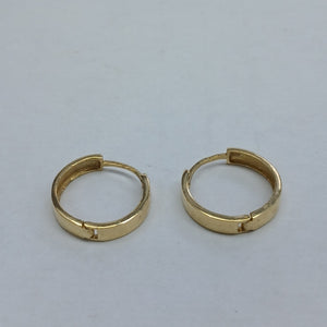 ARRACADAS PAR ORO 10 K 1.8 GRMS (SEMINUEVO)