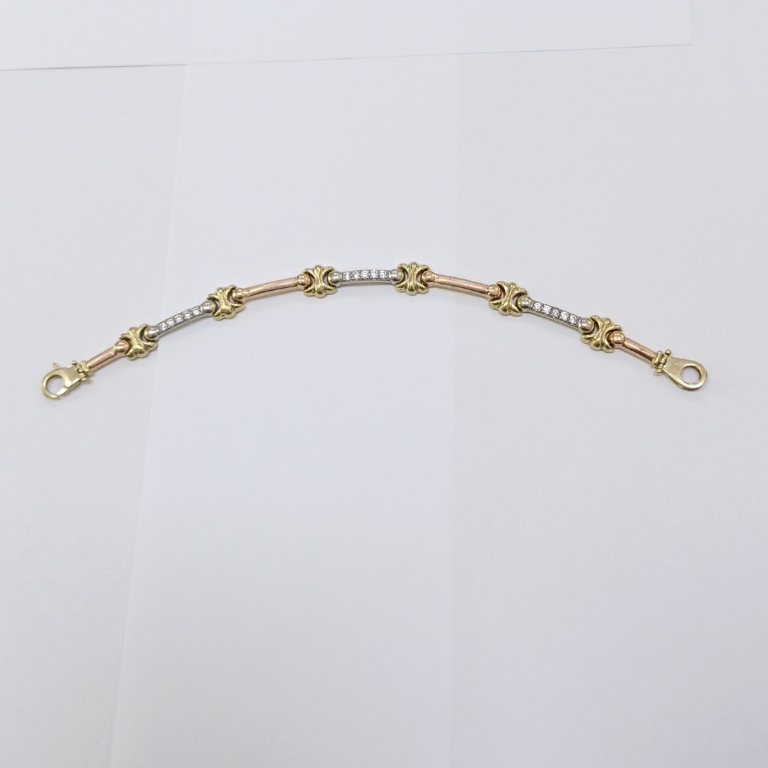 PULSERA ORO 14 K 9,40 GRMS (SEMINUEVO)