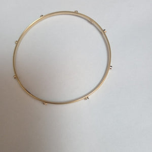 PULSERA RIGIDA ORO 14 K 5.2 GRMS (SEMINUEVO)