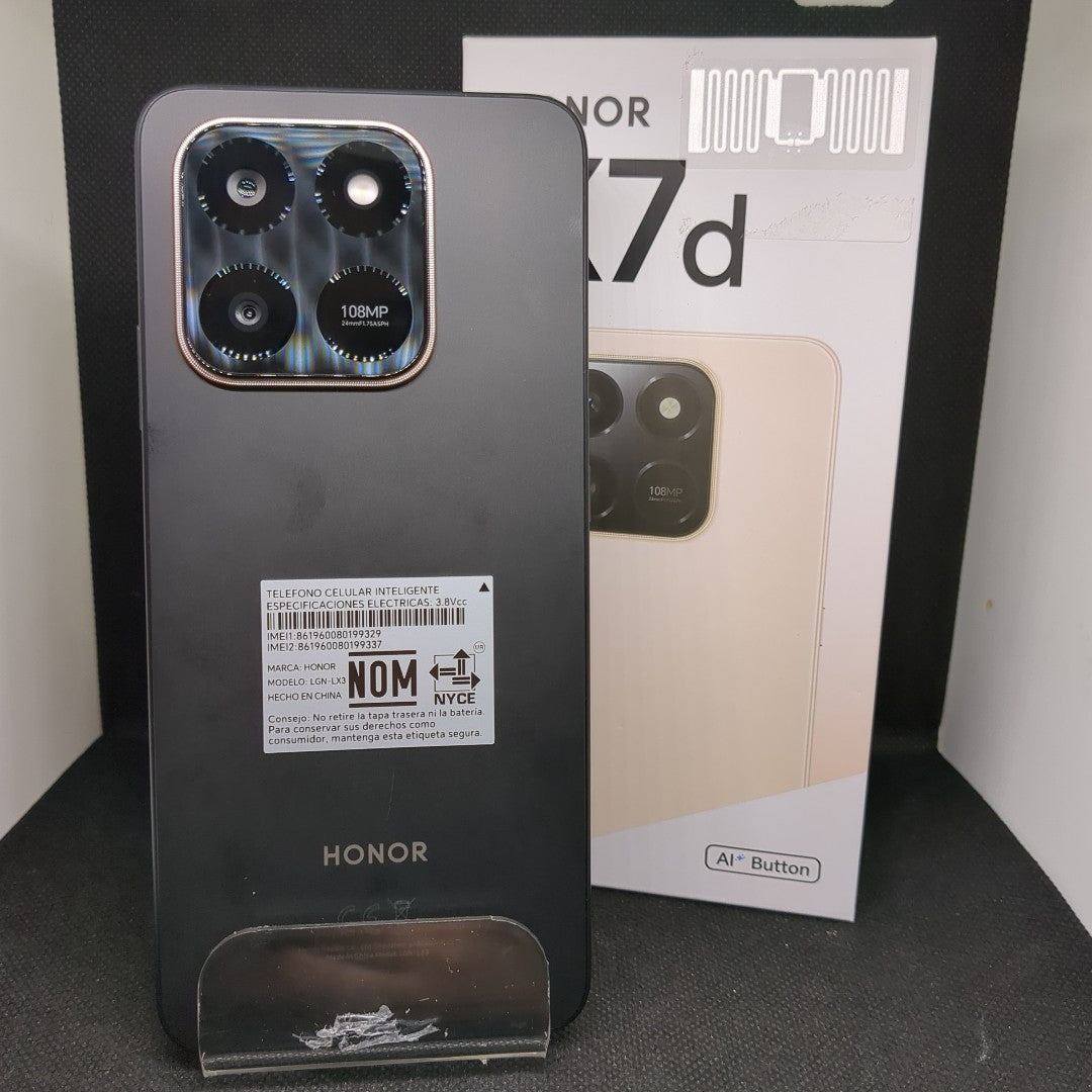 CELULAR HONOR X7D LGN-LX3 (2025) 256 GB 8 GB RAM (SEMINUEVO)