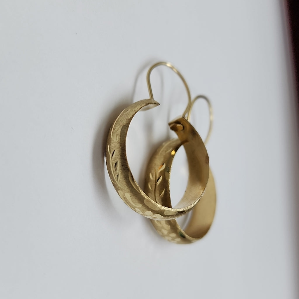 ARRACADAS PAR ORO 10 K 2.9 GRMS (SEMINUEVO)
