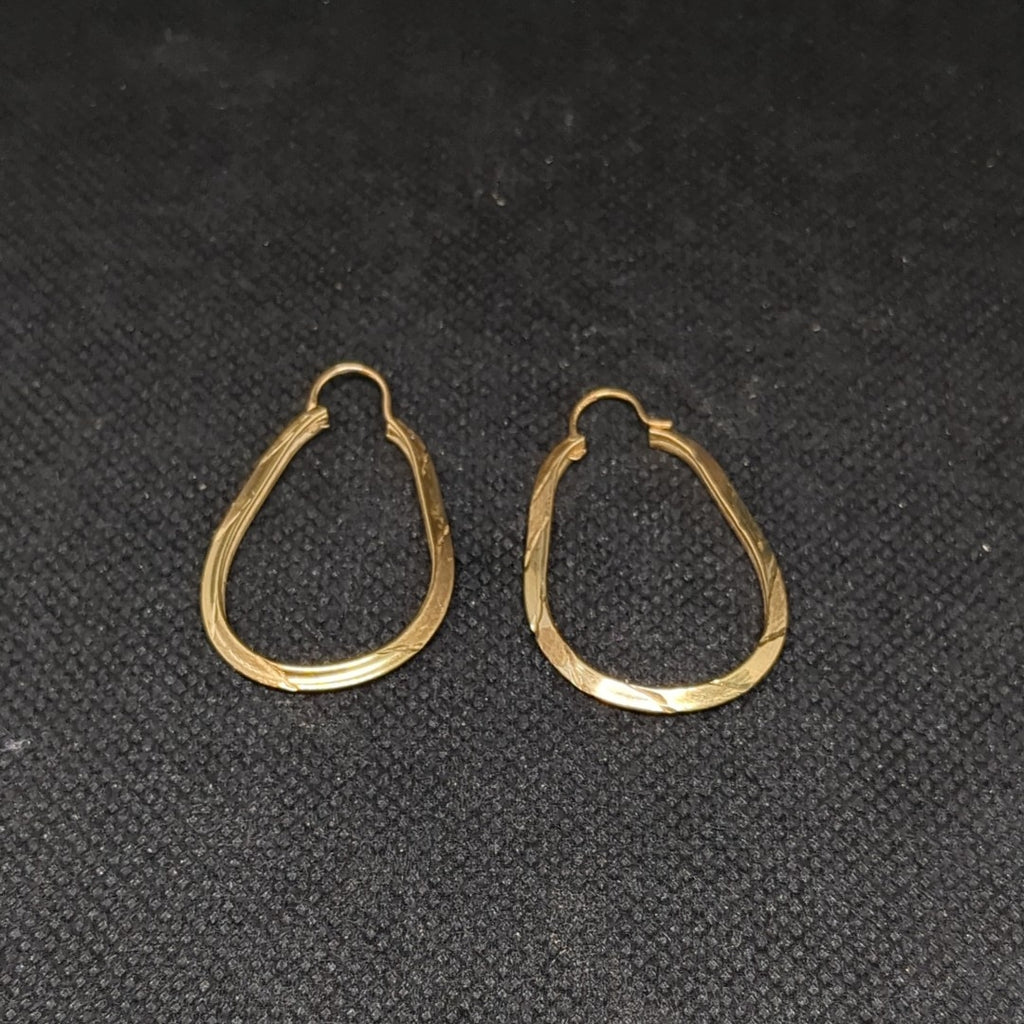 ARRACADAS PAR ORO 10 K 3,60 GRMS (SEMINUEVO)