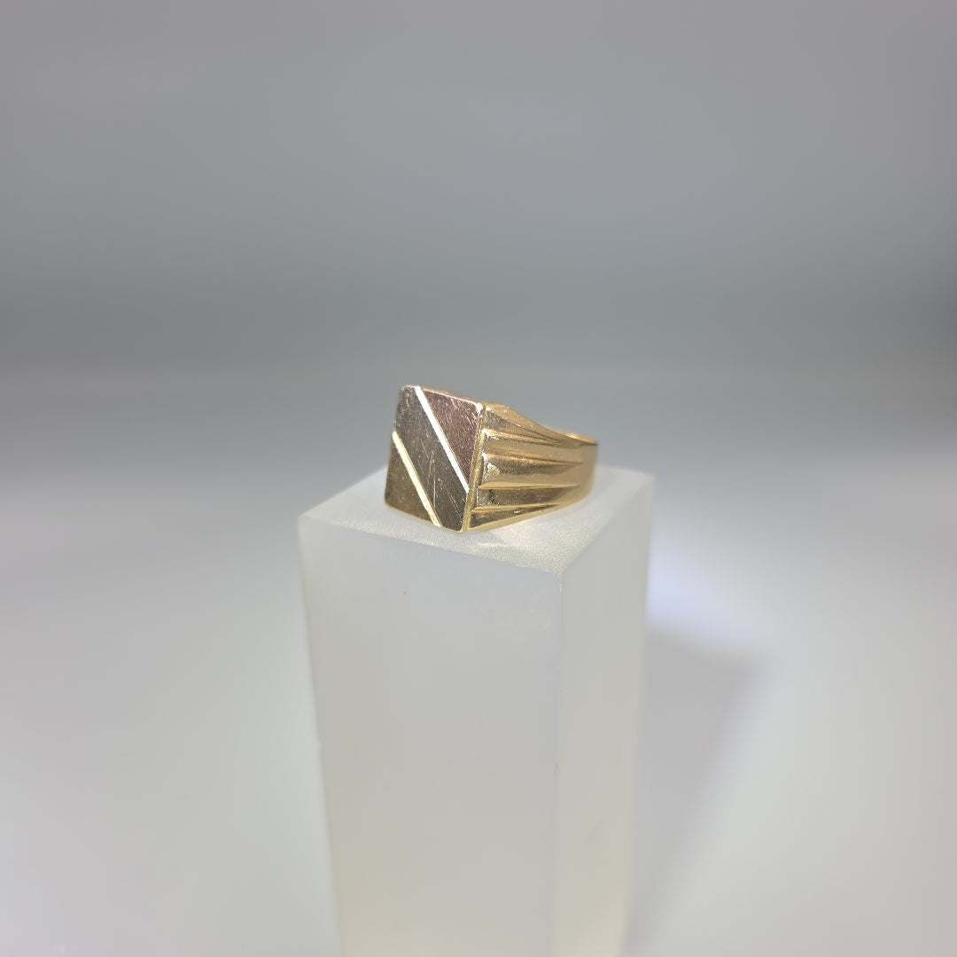 ANILLO ORO, ORO COMBINADO 14 K 6.8 GRMS (SEMINUEVO)