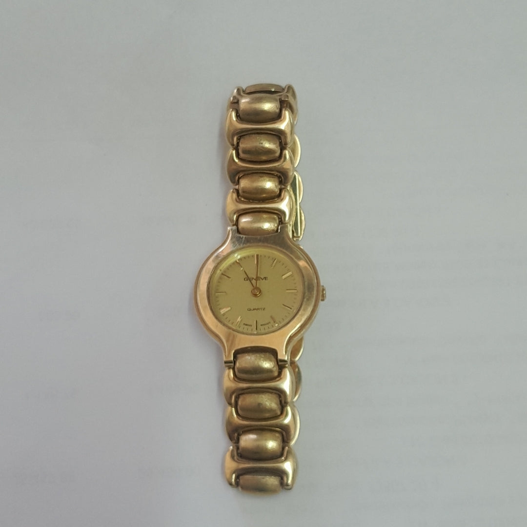 RELOJ CAJA Y PULSO ORO ORO 14 K 43.9 GRMS (SEMINUEVO)