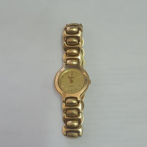 RELOJ CAJA Y PULSO ORO ORO 14 K 43.9 GRMS (SEMINUEVO)