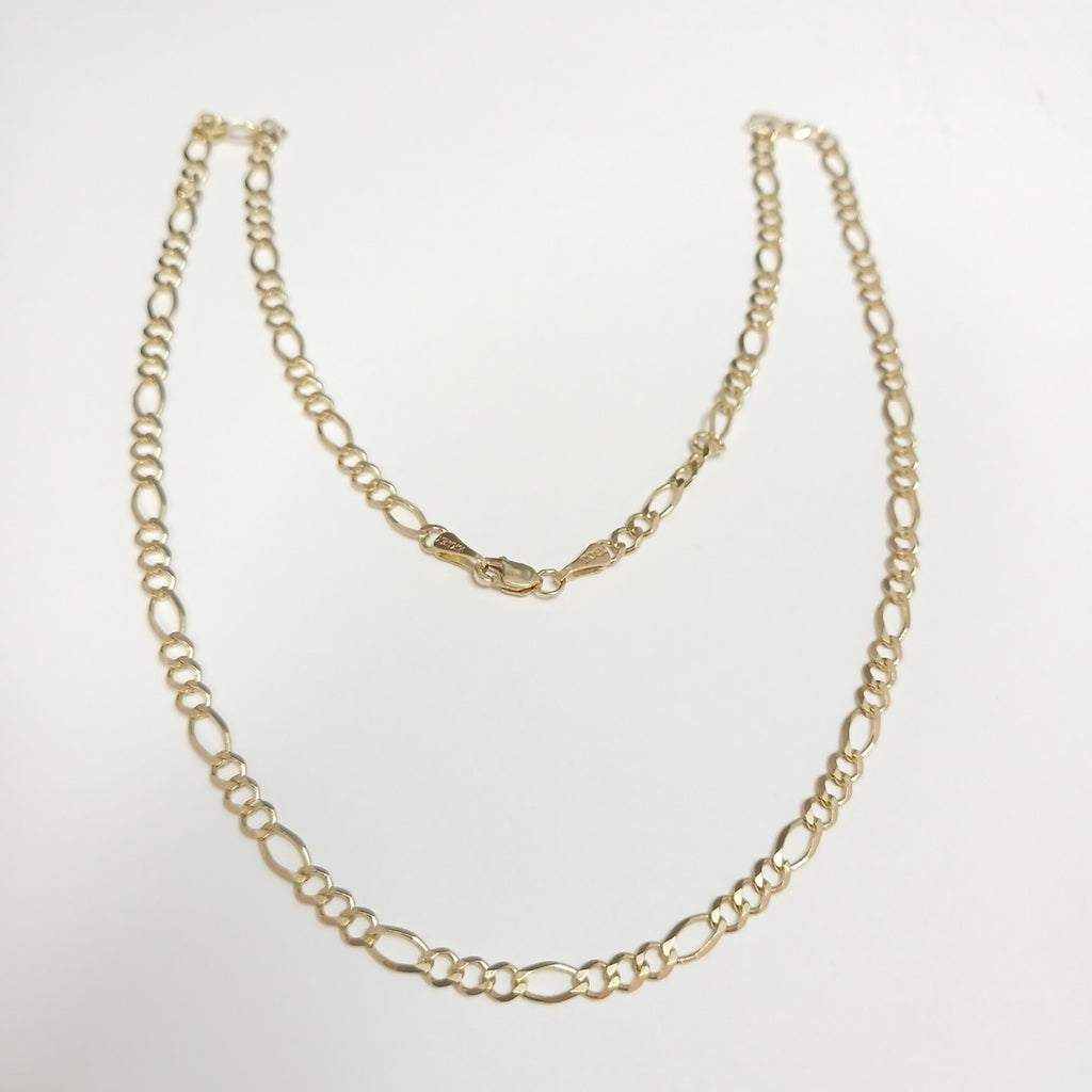 CADENAS TEJIDO 3X1 ORO 10K 50 CM 7.9 GR (NUEVO)