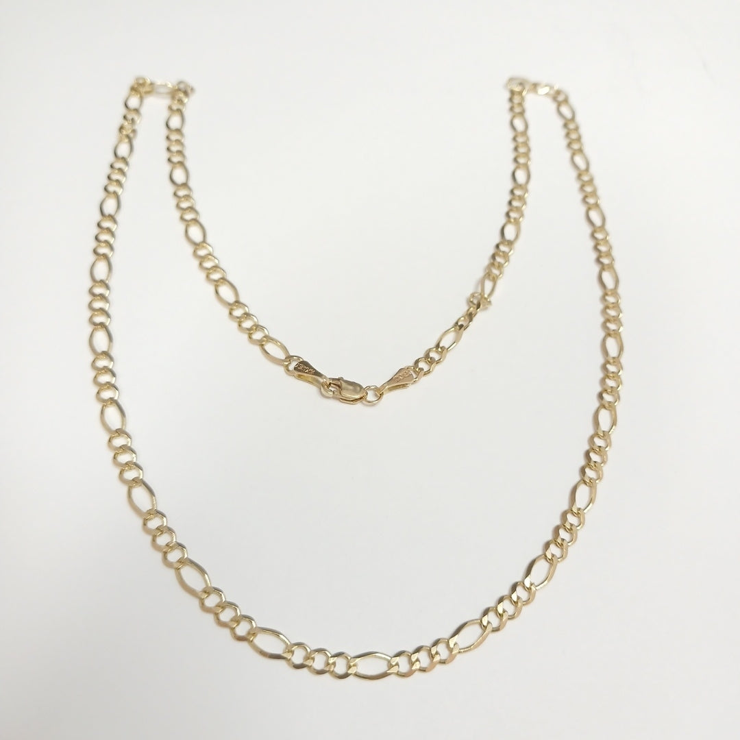 CADENAS TEJIDO 3X1 ORO 10K 50 CM 7.9 GR (NUEVO)