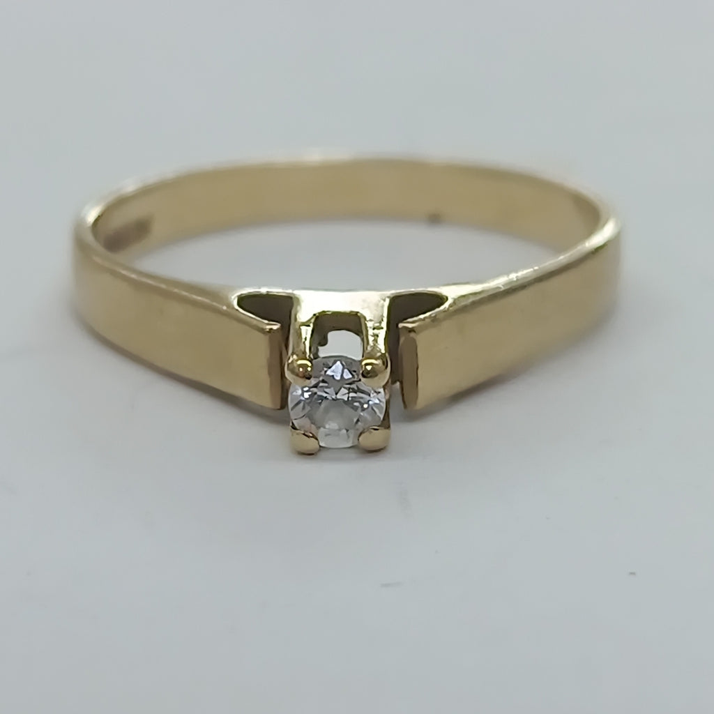 SOLITARIO ORO 8 K 2,00 GRMS (SEMINUEVO)