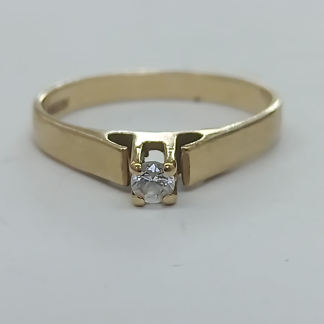 SOLITARIO ORO 8 K 2,00 GRMS (SEMINUEVO)
