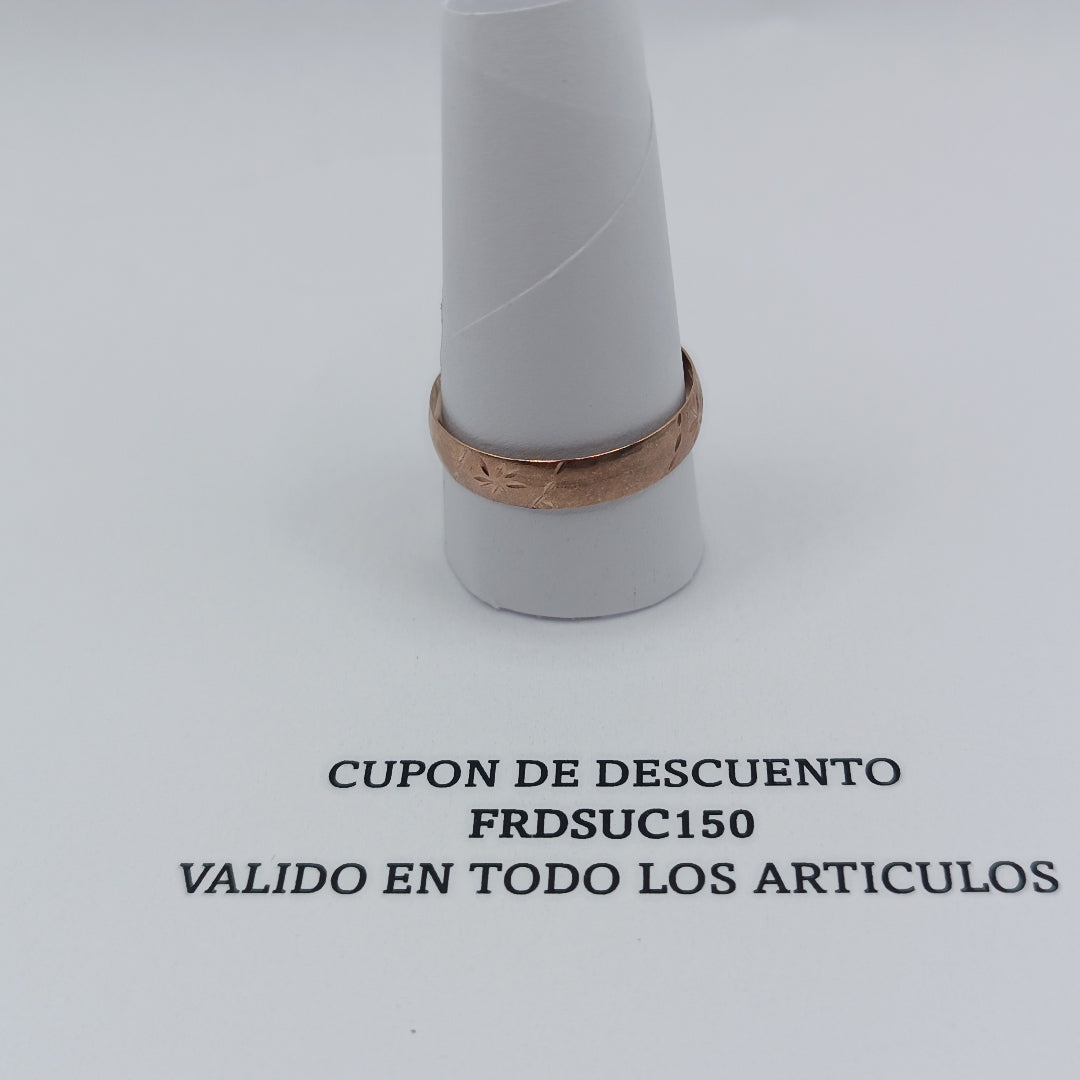 ANILLO ORO 8 K 1.2 GRMS (SEMINUEVO)