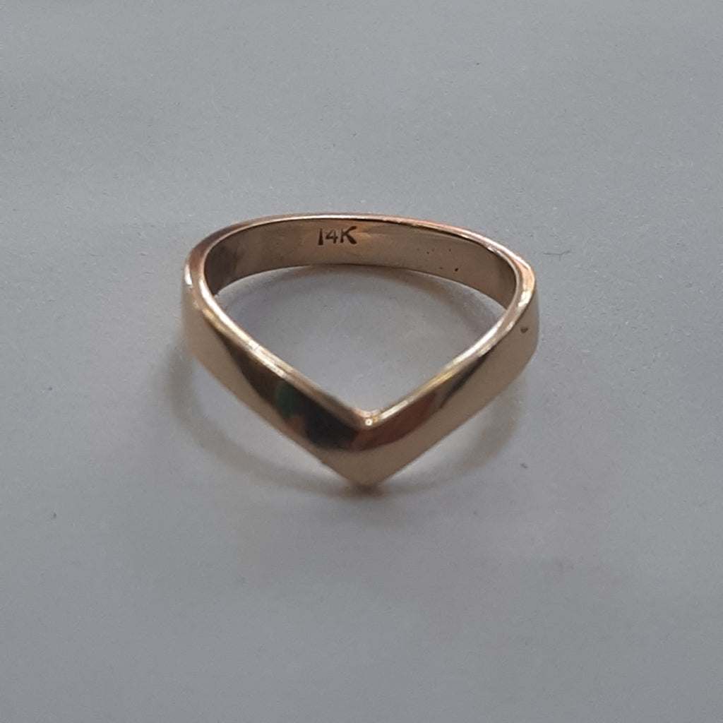 ANILLO ORO 14 K 2.3 GRMS (SEMINUEVO)